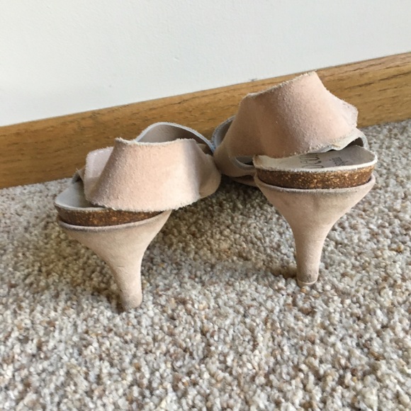 Pedro Garcia Libby Criss-Cross Mid Heel Sandals - Picture 6 of 13